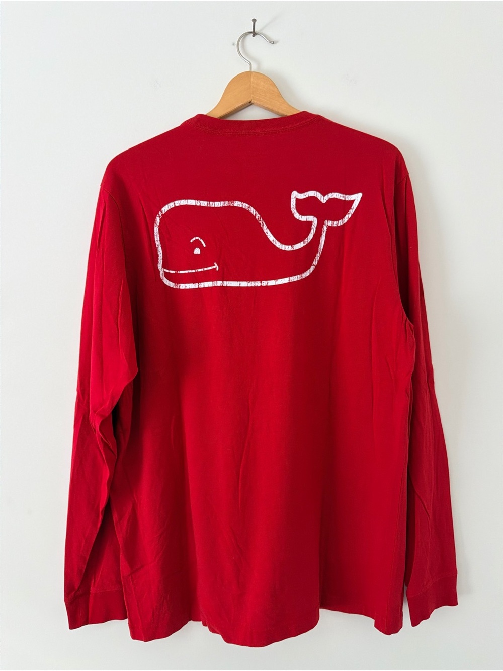 Vineyard Vines Red Long Sleeve Shirt